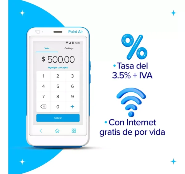 Mercado pago Point Air - Acepta Más Formas De Pago Con Internet Gratis - Image 3