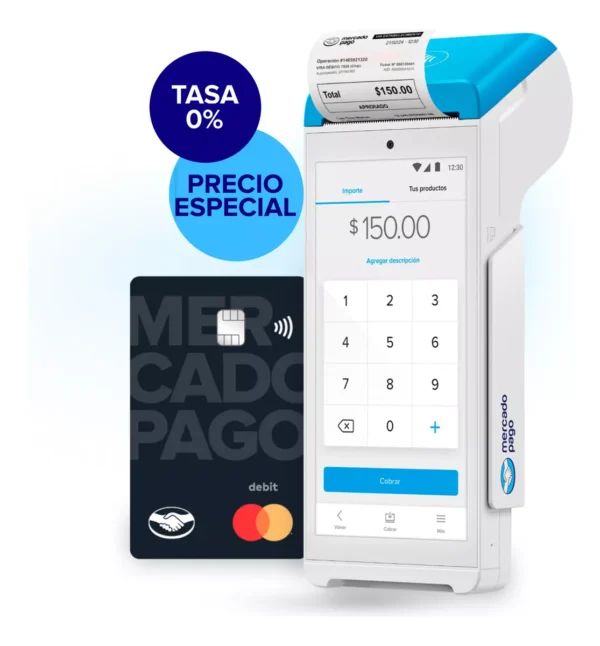 Mercado pago Point Smart 2, Terminal Para Tarjetas Con Internet Gratis