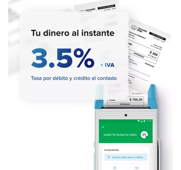 Mercado pago Point Smart 2, Terminal Para Tarjetas Con Internet Gratis - Image 5