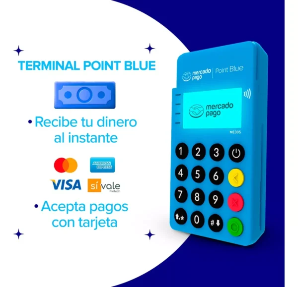 Mercado pago Point Blue - Terminal Con Conexión Bluetooth - Image 4