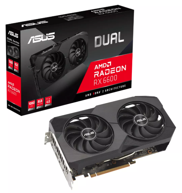 ASUS DUAL-RX6600-8G-V2