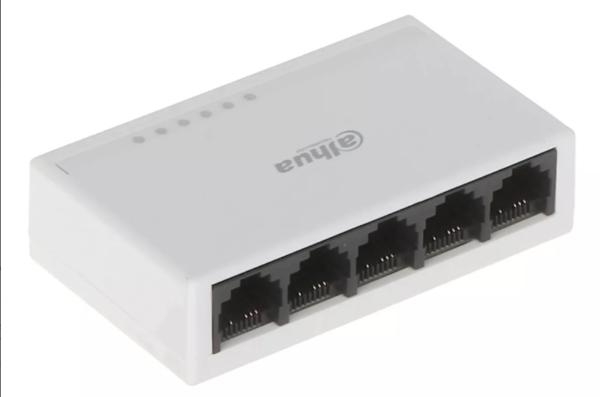 Switch 5 Puertos DAHUA DH-PFS3005-5ET-L