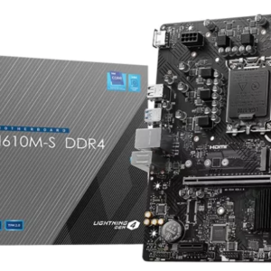 Motherboard MSI PRO H610M-G, 64 GB, Intel, LGA1700, Micro ATX