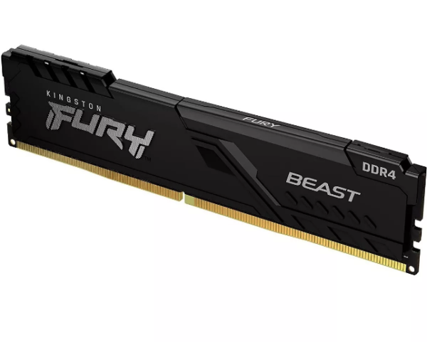 MEMORIA RAM KINGSTON FURY BEAST BLACK 8GB 3200MT/S DDR4