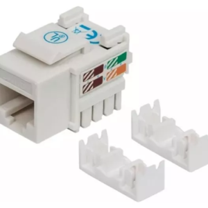 JACK RJ45 CAT6 KEYSTONE DE IMPACTO BLANCO.