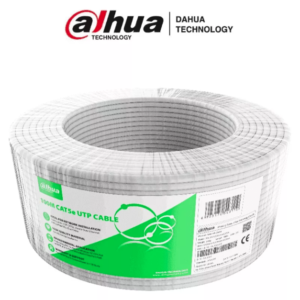Bobina de 100 Metros de Cable UTP Cat 5e/ CCA/Color Blanco/ Uso Interior