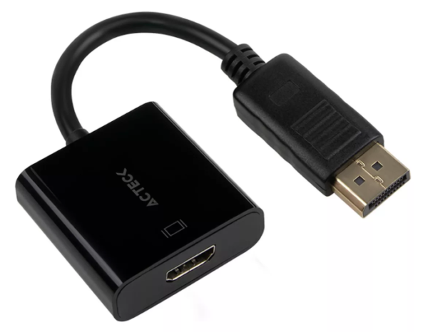 Adaptador HDMI a DisplayPort Shift Plus AH435 Acteck