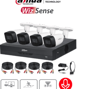 Kit de 4 CAMARAS 5MP Dahua Technology